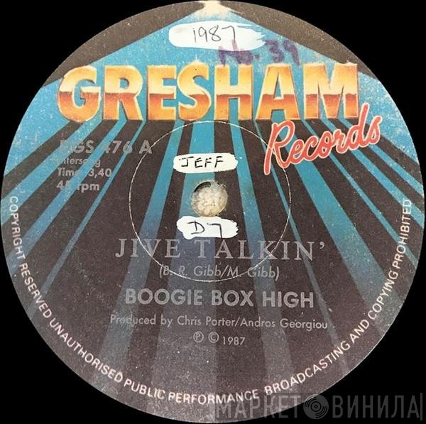 Boogie Box High  - Jive Talkin'