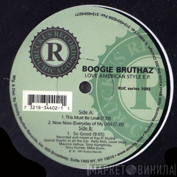 Boogie Bruthaz - Love American Style E.P.