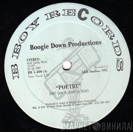 Boogie Down Productions  - Poetry