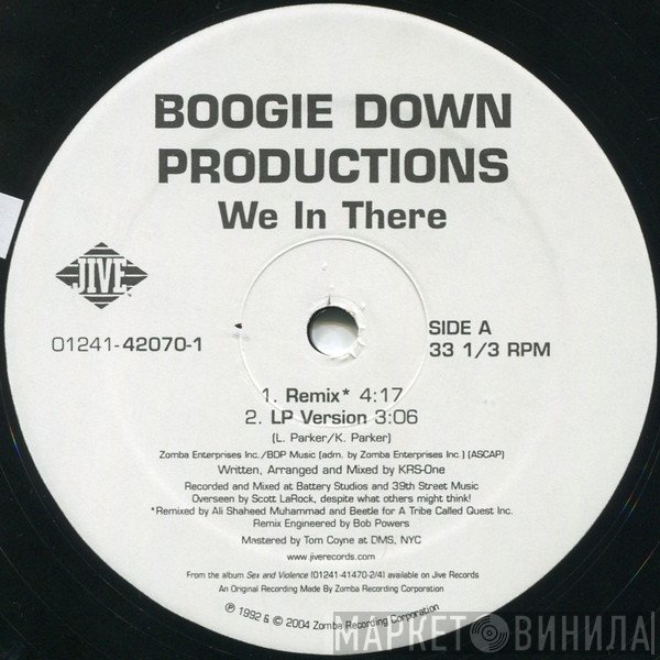 Boogie Down Productions  - We In There