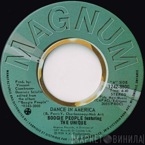 Boogie People, The Unique - Dance In America / Boogie Breakdown