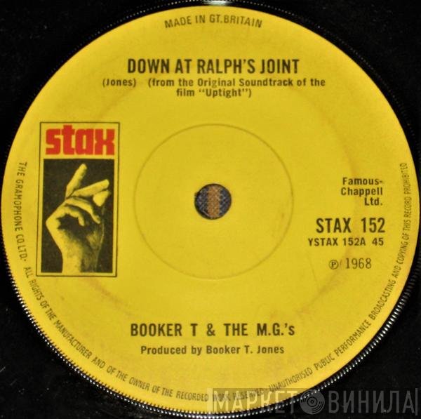 Booker T & The MG's  - Down At Ralphs Joint / Something