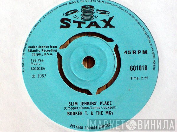 Booker T & The MG's - Slim Jenkins' Place