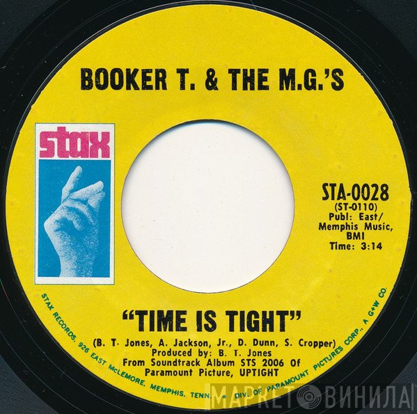 Booker T &amp; The MG's - Time Is Tight / Johnny, I Love You