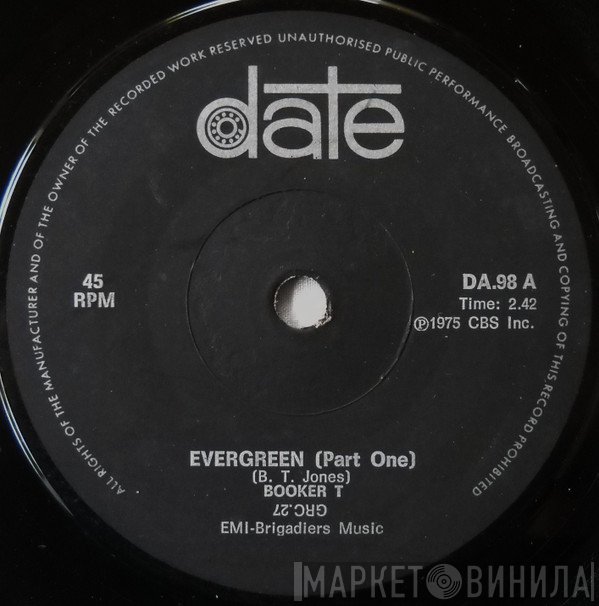 Booker T. Jones  - Evergreen