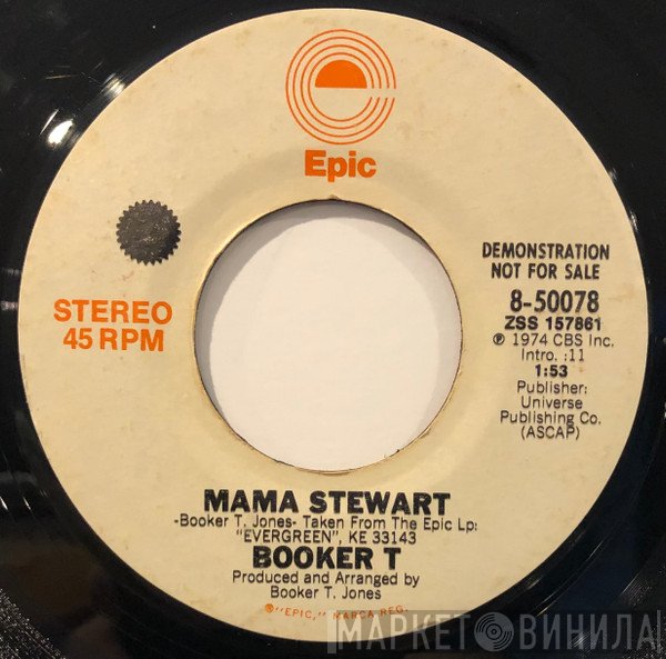 Booker T. Jones - Mama Stewart