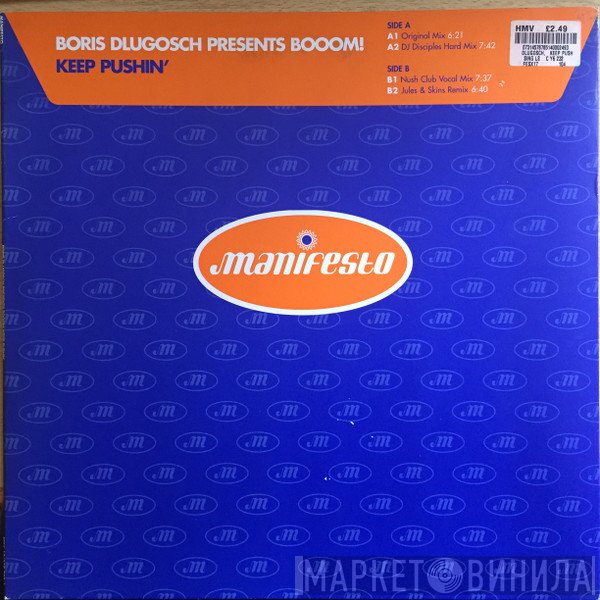 Booom!, Boris Dlugosch - Keep Pushin'