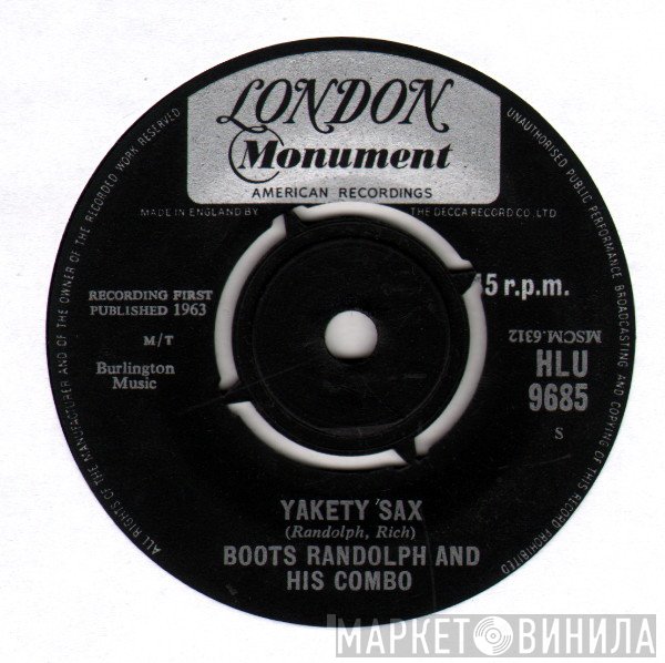 Boots Randolph And His Combo - Yakety Sax
