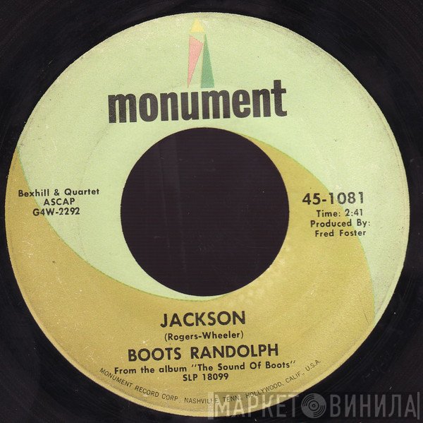 Boots Randolph - Jackson / Gentle On My Mind