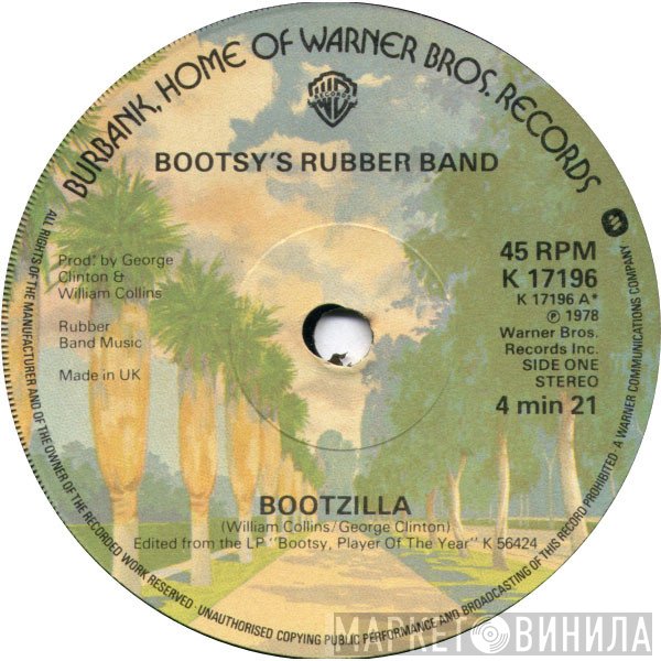 Bootsy's Rubber Band - Bootzilla