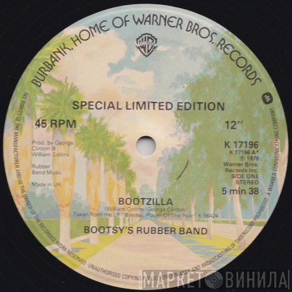 Bootsy's Rubber Band  - Bootzilla