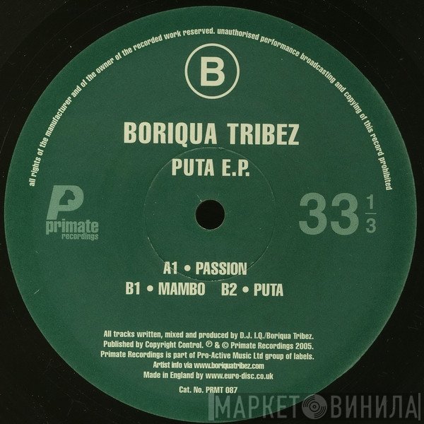 Boriqua Tribez - Puta E.P.