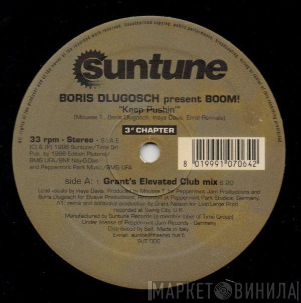 Boris Dlugosch, Booom! - Keep Pushin'