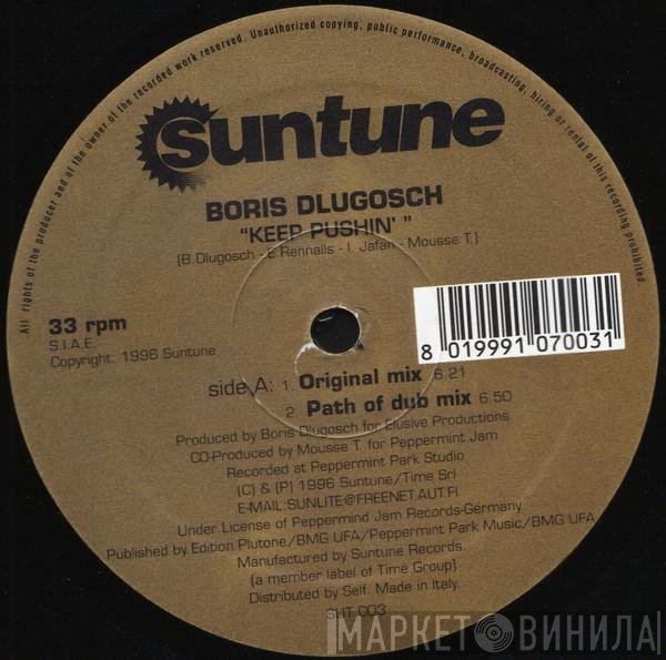 Boris Dlugosch - Keep Pushin'