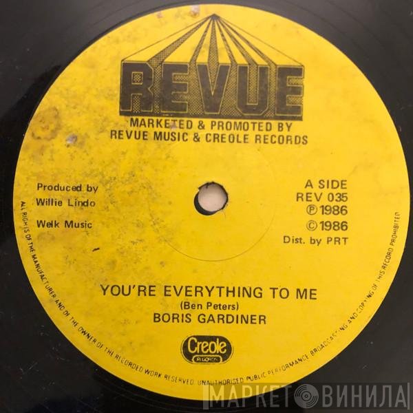 Boris Gardiner - You're Everything To Me / Last Night