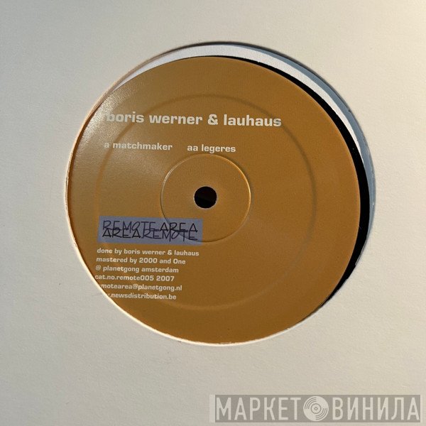Boris Werner & Lauhaus  - Matchmaker