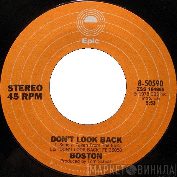 Boston  - Don't Look Back