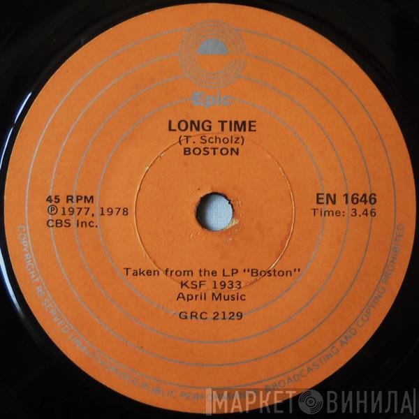 Boston  - Long Time