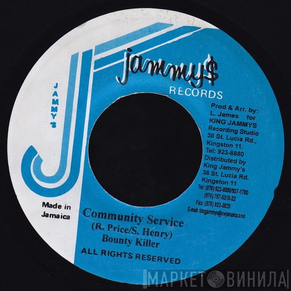 Bounty Killer  - Community Service