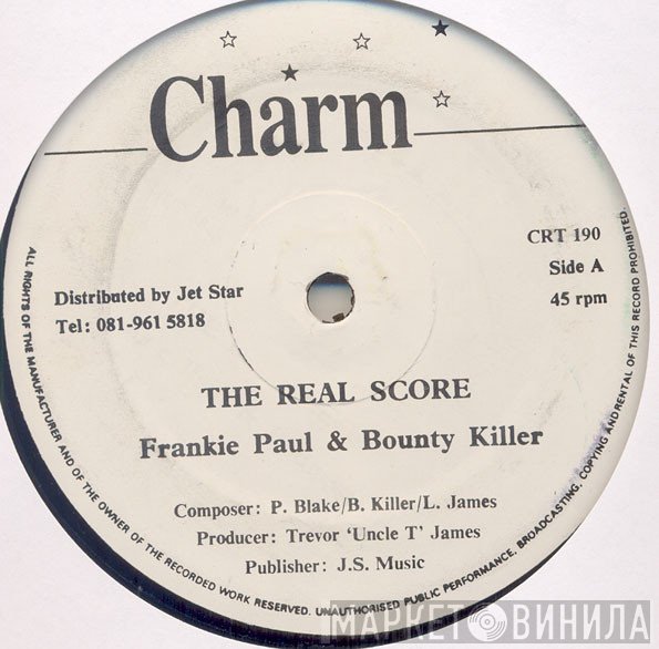 Bounty Killer, Frankie Paul - The Real Score