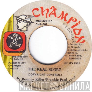 Bounty Killer, Frankie Paul - The Real Score