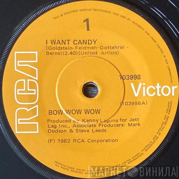 Bow Wow Wow  - I Want Candy