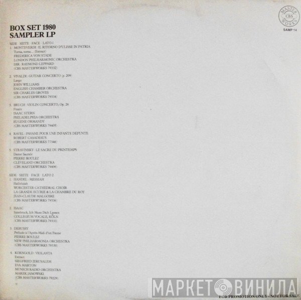 - Box Set 1980 Sampler LP