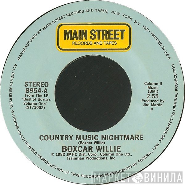 Boxcar Willie  - Country Music Nightmare