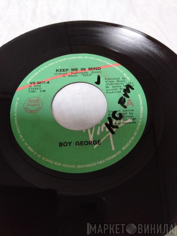 Boy George  - Keep Me In Mind