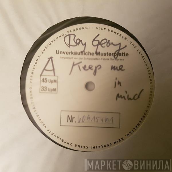 Boy George  - Keep Me In Mind
