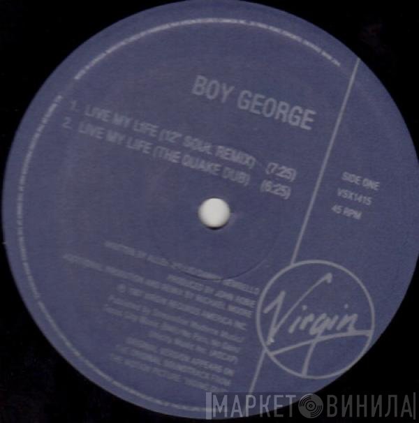 Boy George - Live My Life