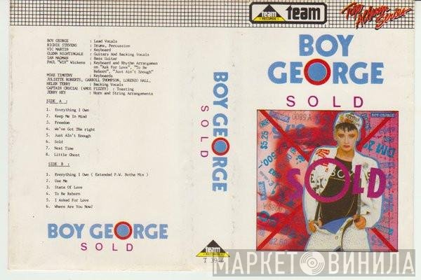 Boy George  - Sold