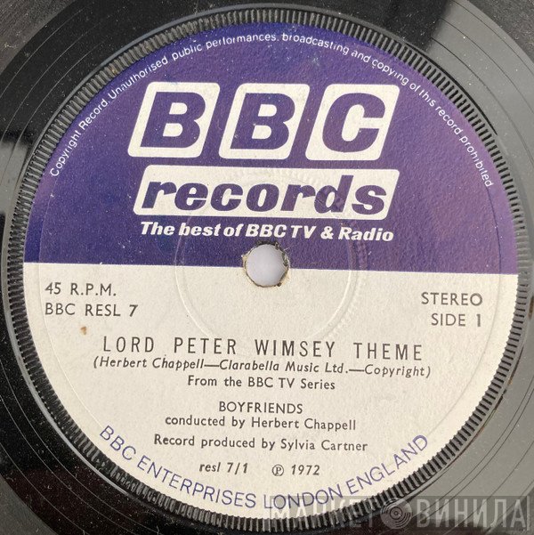Boyfriends  - Lord Peter Wimsey Theme