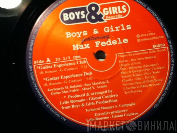 Boys &amp; Girls , Max Fedele - Guitar Experience
