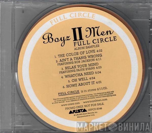 Boyz II Men  - Full Circle (Album Sampler)