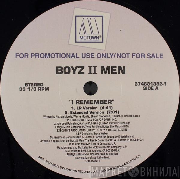 Boyz II Men - I Remember