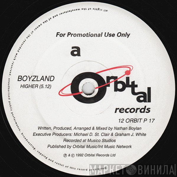 Boyzland - Higher / The Rush