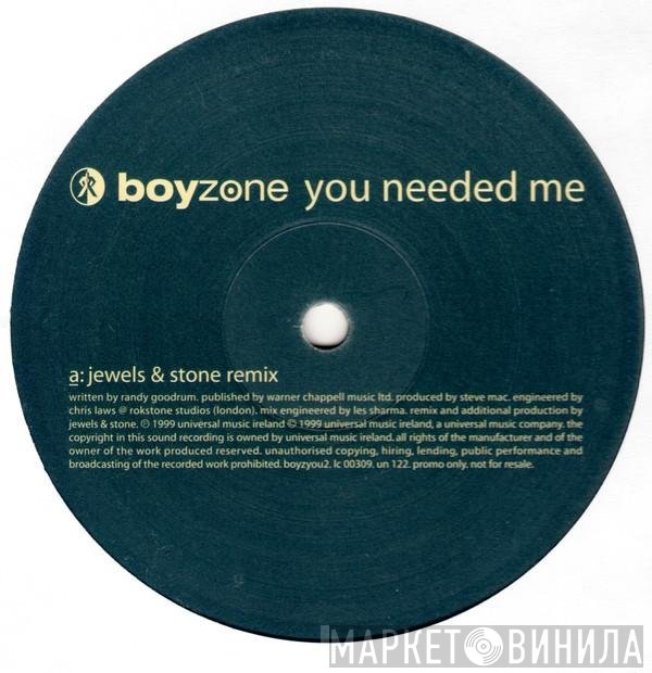 Boyzone - You Needed Me