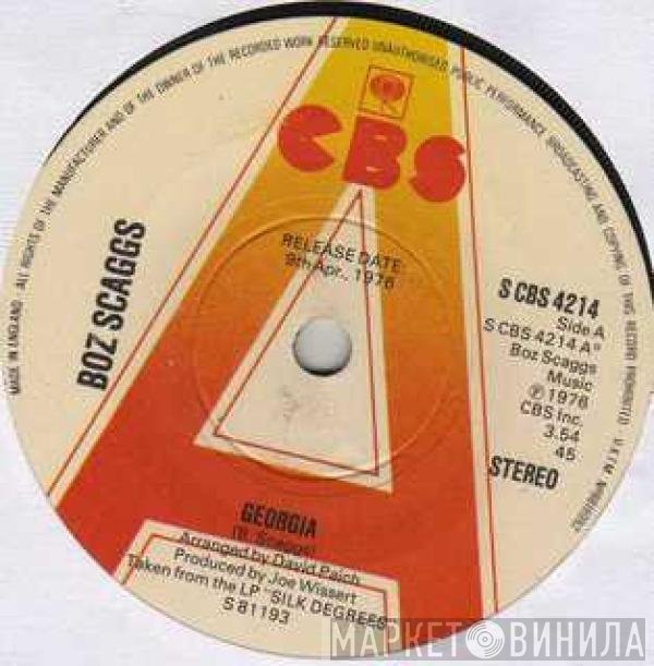Boz Scaggs  - Georgia / Jump Street