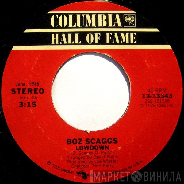 Boz Scaggs  - Lowdown / Lido Shuffle