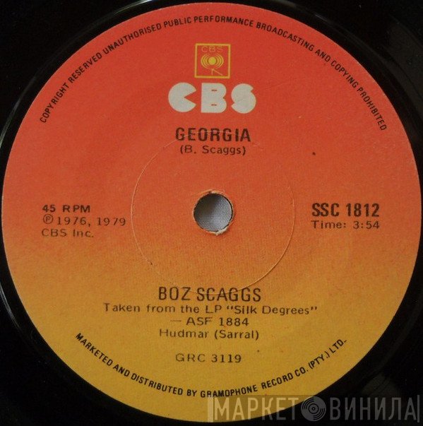 Boz Scaggs  - Georgia