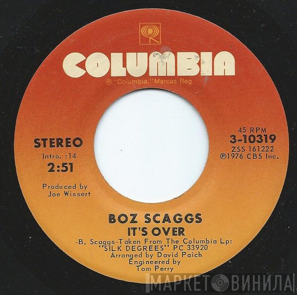 Boz Scaggs  - It's Over