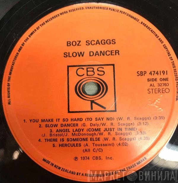 Boz Scaggs  - Slow Dancer