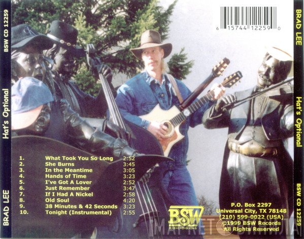 Brad Lee  - Hat's Optional