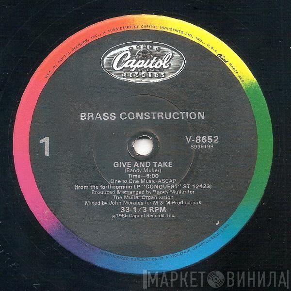 Brass Construction - Give And Take