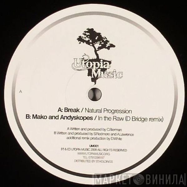 Break, Andy Skopes, Mako  - Natural Progression / In The Raw (D Bridge Remix)