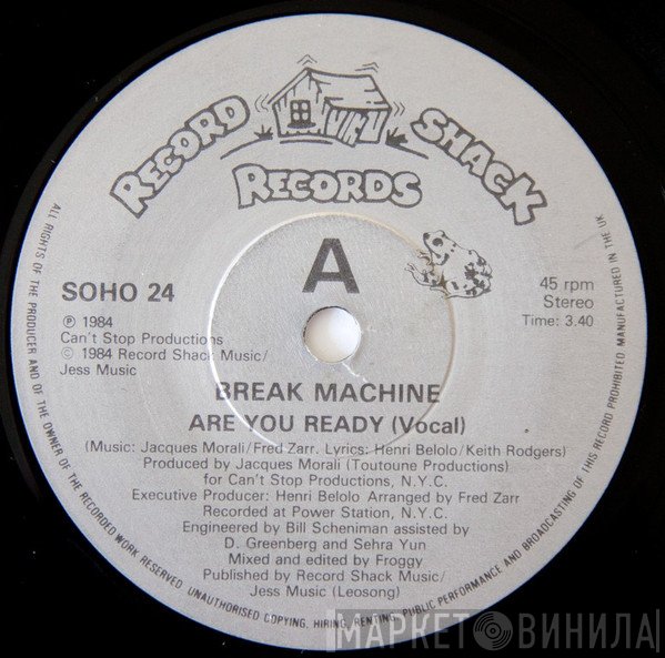 Break Machine - Are You Ready