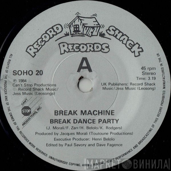 Break Machine - Break Dance Party