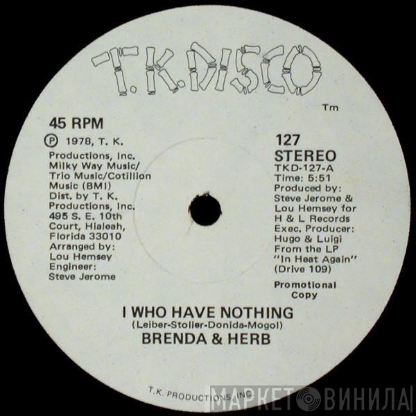 Brenda & Herb - I Who Have Nothing
