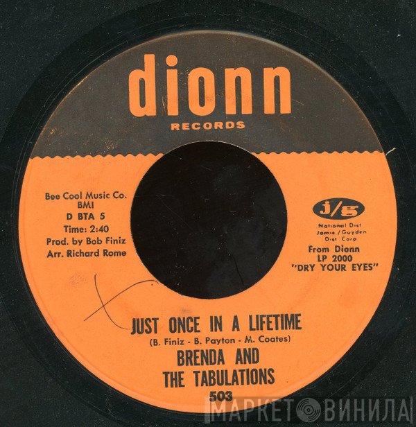 Brenda & The Tabulations  - Just Once In A Lifetime / Hey Boy